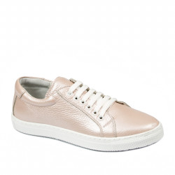Women sport shoes 695 pudra pearl