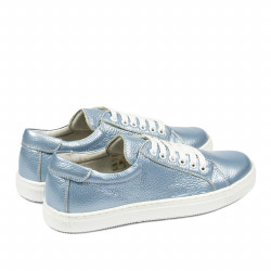 Women sport shoes 695 bleu pearl