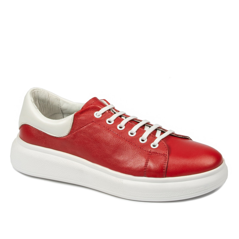 Women sport shoes 6008 red combined