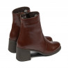 Women boots 3397 brown
