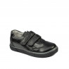 Small children shoes 16c black+gray