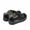 Small children shoes 16c black+gray