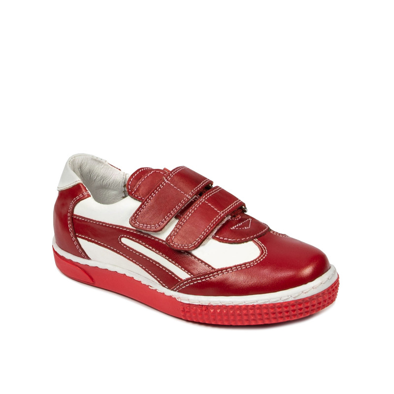 Small children shoes 16c red+white