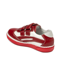 Small children shoes 16c red+white