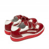 Small children shoes 16c red+white