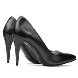 Women stylish, elegant shoes 1246 antracit pearl