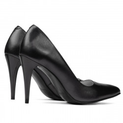 Women stylish, elegant shoes 1246 antracit pearl