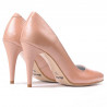 Women stylish, elegant shoes 1246 pudra pearl