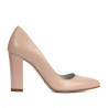 Women stylish, elegant shoes 1261 nude