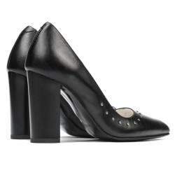 Women stylish, elegant shoes 1275 black