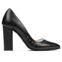 Women stylish, elegant shoes 1275 black