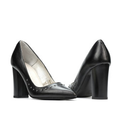 Women stylish, elegant shoes 1275 black