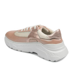 Women sport shoes 6015 pudra pearl combined