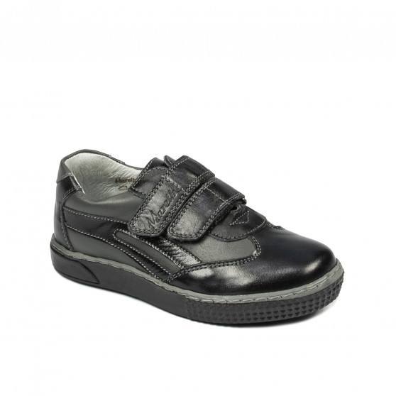 Small children shoes 16-2c black+gray
