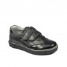 Small children shoes 16-2c black+gray