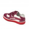 Small children shoes 16-3c pink+white