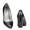 Women stylish, elegant shoes 1261 antracit pearl