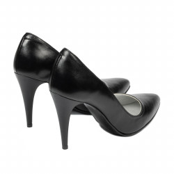 Women stylish, elegant shoes 1246 black