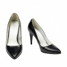 Women stylish, elegant shoes 1246 black