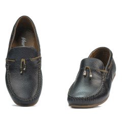 Teenagers moccasins, loafers 376 black