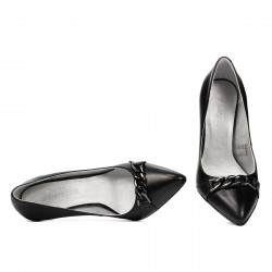 Women stylish, elegant shoes 1288 black