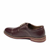 Men casual shoes 873 bordo