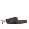 Women belt 08m biz gray