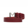 Women belt 17m biz red