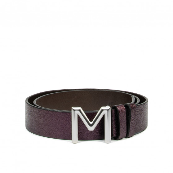 Women belt 08m biz purple