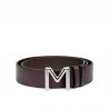 Women belt 08m biz purple