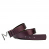 Women belt 08m biz purple
