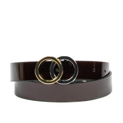 Women belt 09m bordo