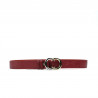 Women belt 12m biz red