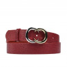 Women belt 12m biz red