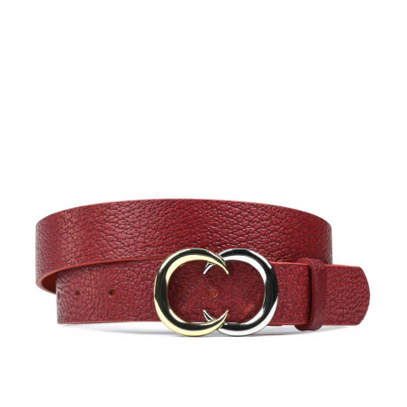 Women belt 12m biz red