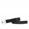 Men belt 34b black mat