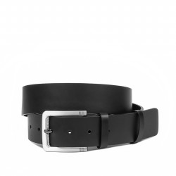 Men belt 34b black mat