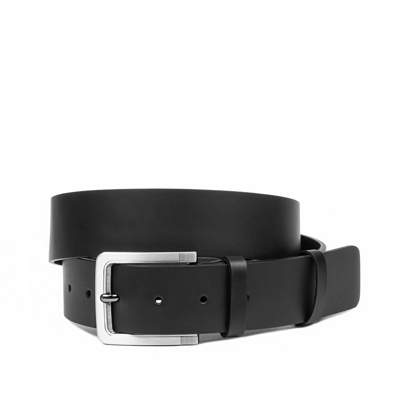 Men belt 34b black mat