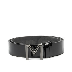 Women belt 17-2m patent black