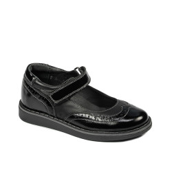 Small children shoes 56c patent black combined