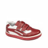Small children shoes 16-1c red+white
