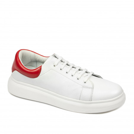 Women sport shoes 6008 white combined