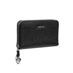 Portofel dama 204g 01 black caviar