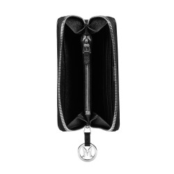 Portofel dama 204g 01 black caviar