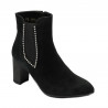 Women boots 1174 black antilopa