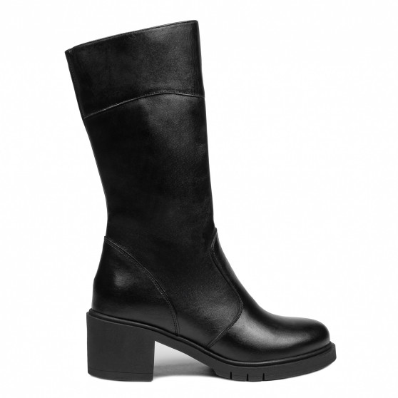 Women knee boots 3398 black