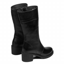 Women knee boots 3398 black