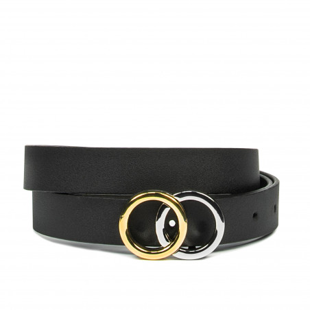 Women belt 09m black