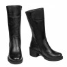 Women knee boots 3398 black