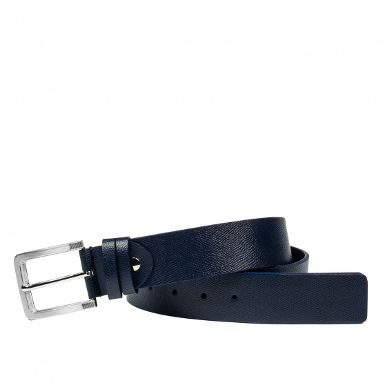 Men belt 34b blue safiano